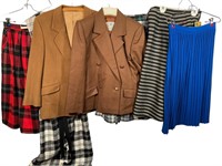 UK Wool Dress, Blazers & Skirts