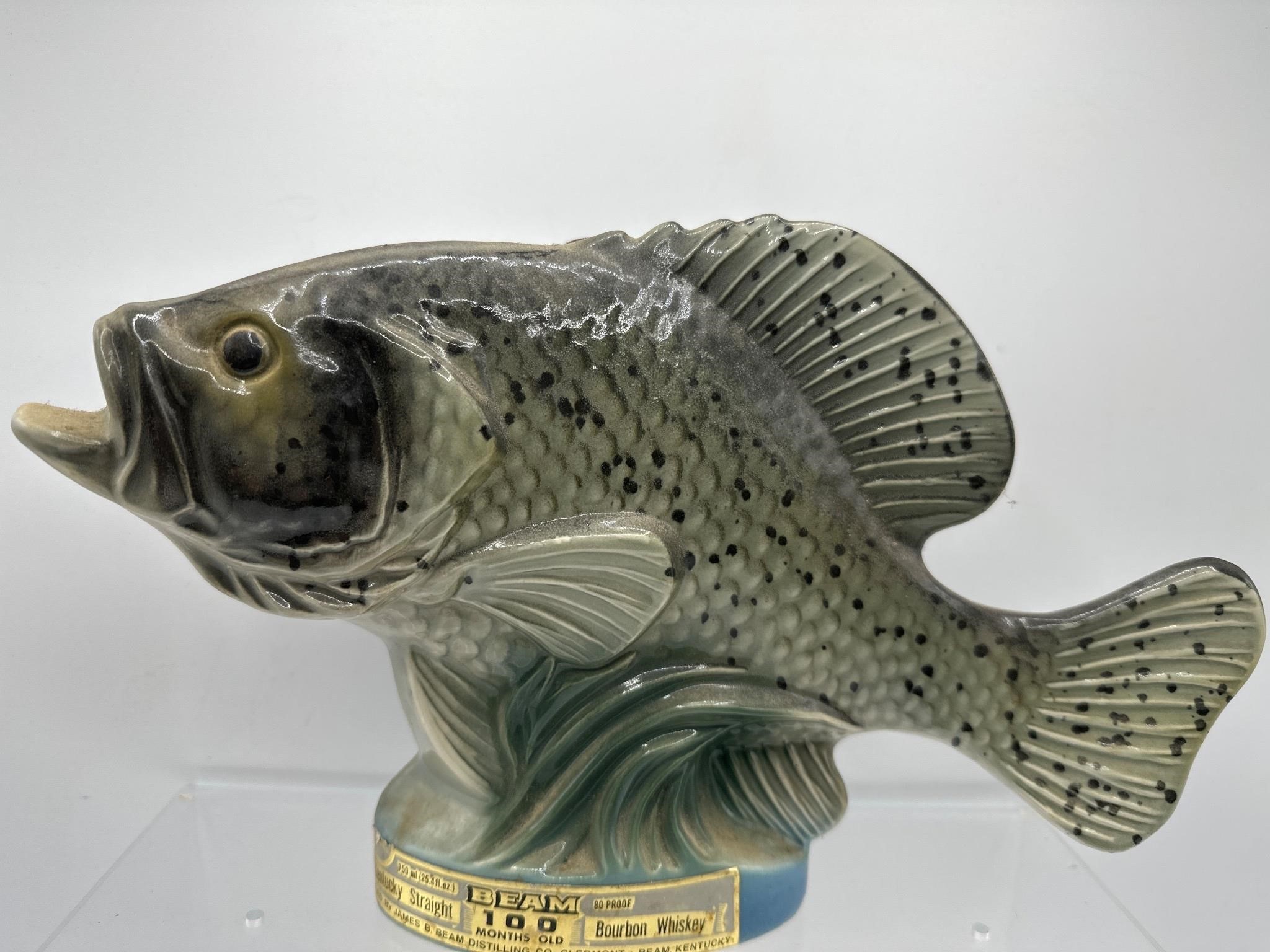 Jim Beam fish decanter