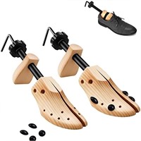 P4165  Athome Shoe Stretcher, Wooden Shoe Trees, 1
