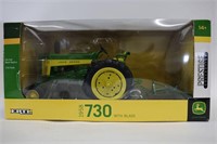 JOHN DEERE 1958 MODEL 730 TRACTOR WITH BLADE