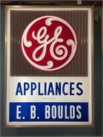 G.E. Appliance Hanging Illuminating Sign