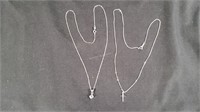 Necklace Chain w/ Pendant 23cm, 2 grams