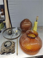 Vintage Lamp Parts
