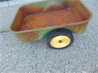 Old Metal Pull Behind Wagon