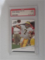 2008 PRESS PASS CHAD HENNE RC MINT 9 PSA GRADED