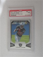 2011 TOPPS CHROME TAIWAN JONES RC MINT 9 PSA