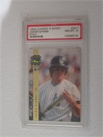 1992 CLASSIC 4 SPORT JASON GIAMBI GOLD NM-MT 8 PSA