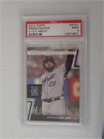 2012 TOPPS PRINCE FIELDER A CUT ABOVE MINT 9 PSA