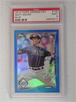 2014 TOPPS OPENING DAY MATT MOORE MINT 9 PSA