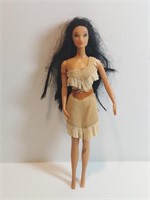 Disney Pocahontas Doll W Costume.  Some Stains On