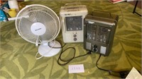 Pelonis Oscillating Fan, Space Heater