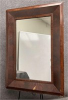 Antique Mahogany Ogee Framed Mirror