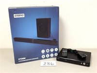 Blu-ray Player, Sound Bar & Subwoofer (No Ship)