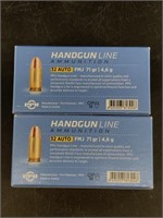 Two 50 Round boxes of .32 Auto 71 grain, FMJ cartr