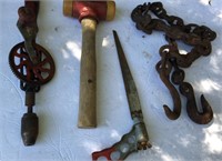 Hand Tools Vintage Hand Drill and More