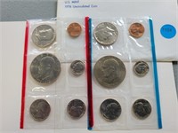1976 US Mint Uncirculated coin set. Buyer must con