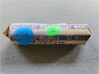 Jefferson nickel roll, 1939-1957. Buyer must confi