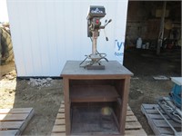 DELTA DRILL PRESS / 32" ROLLING STAND