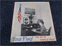 1943 U.S. FLAG & EAGLE SET