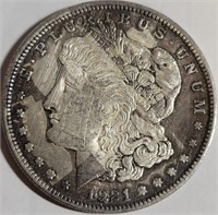 1921 - MORGAN SILVER DOLLAR (7)