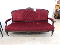 Victorian Sofa With New Upholstery (Store)