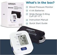 ($61) OMRON Blood Pressure Monitor, Upper