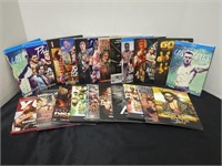 23 Wrestling DVDS and Cd's - Gold 2K17,