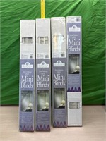 New mini blinds 30”x64” Vanilla