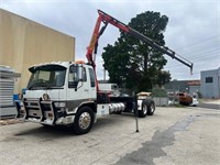 1995 Hino 6 x 4 GH Series Cab Chassis Crane Truck