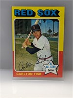 1975 Topps #80 Carlton Fisk HOF Boston Red Sox