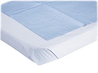(Pack of 50) Disposable Tissue/Poly Flat Sheets