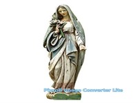 Blessed Virgin Mary Mother Madonna Lilies Garden S