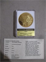 American Mint 32G 24kt Layered 9/11 Justice Comm