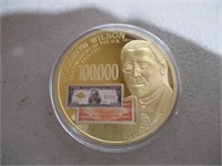 American Mint 50G 24kt Layered1934 $100k Gold Cert