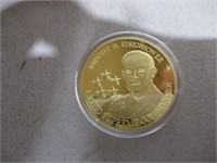 American Mint 32G 24kt Layered Eisenhower Coin