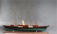 Massive model of J.P. Morgan’s Corsair of 1890