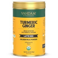 Sealed Vahdam Superfoods Turmeric Ginger Latte Mix