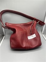 Coach Red leather purse