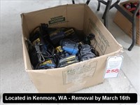 LOT, (34) ASSORTED DEWALT 20V BATTERY CHARGERS