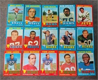 1971 TOPPS FOOTBALL CARDS 15 CARD LOT