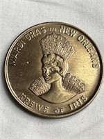 Krewe of Iris 1968 Coin