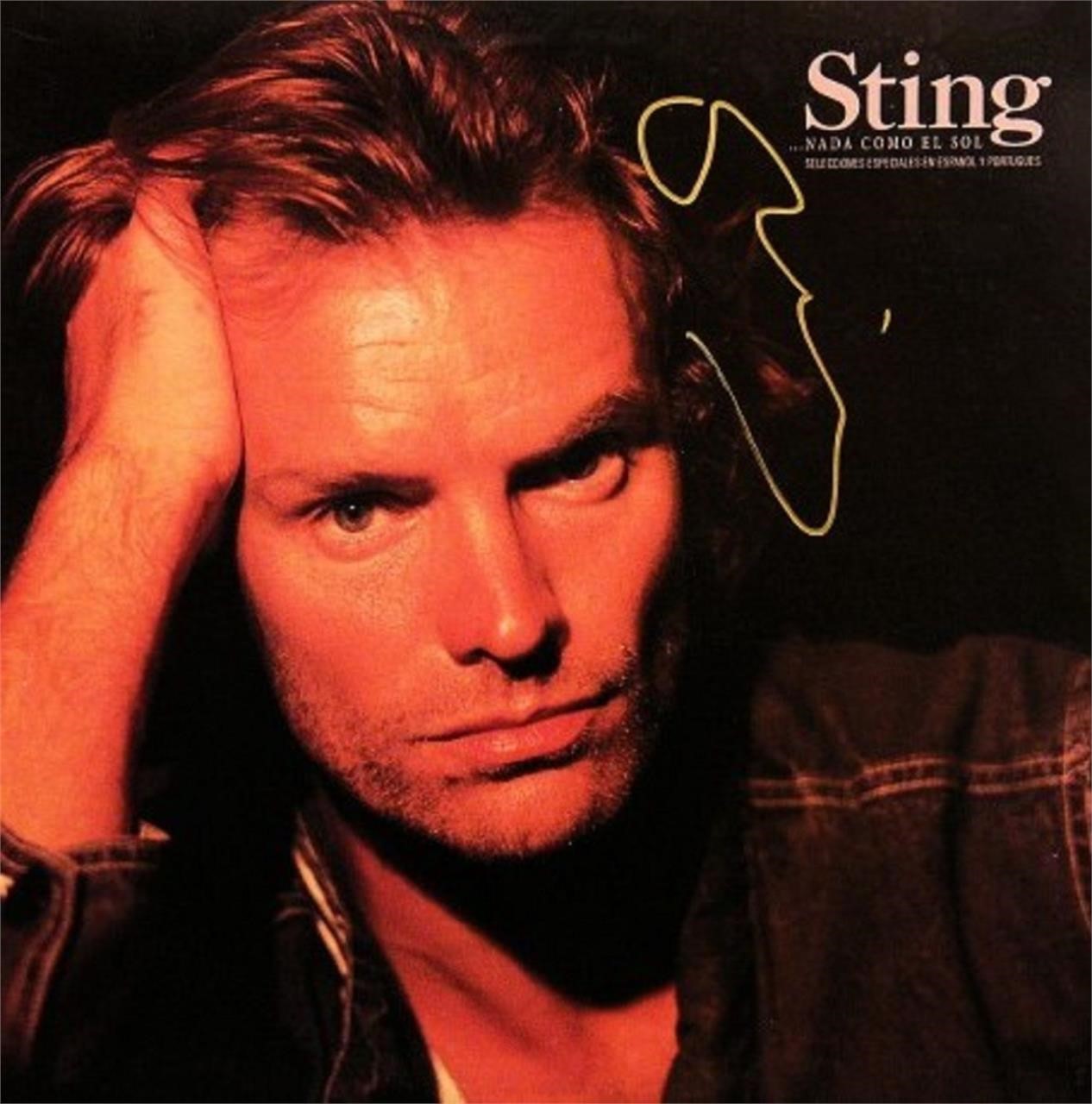 Sting signed "Nada Como El Sol" album