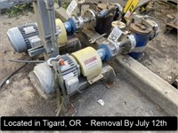 3 HP SKID MOUNTED PUMP (PLEASE READ TERMS, THERE