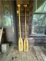 Wooden Boat Paddles