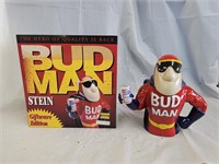 Budweiser Bud Man Character Collector's Stein