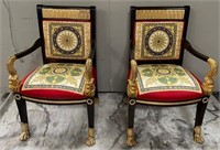 11 - PAIR OF MATCHING CHAIRS