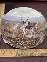 Canadian wildlife collector plate with