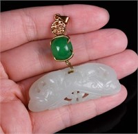 A White Jade Pendant