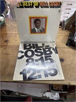 Bill Cosby two album mixed Lot record albums