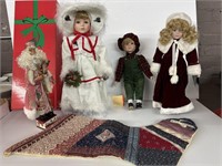 Brinns Christmas Porcelain Doll House of Lloyd